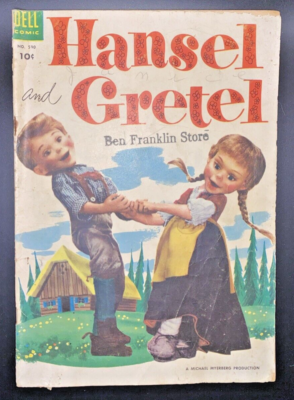 Hansel and Gretel #590 Dell Comics 1954 87D-1162k | eBay