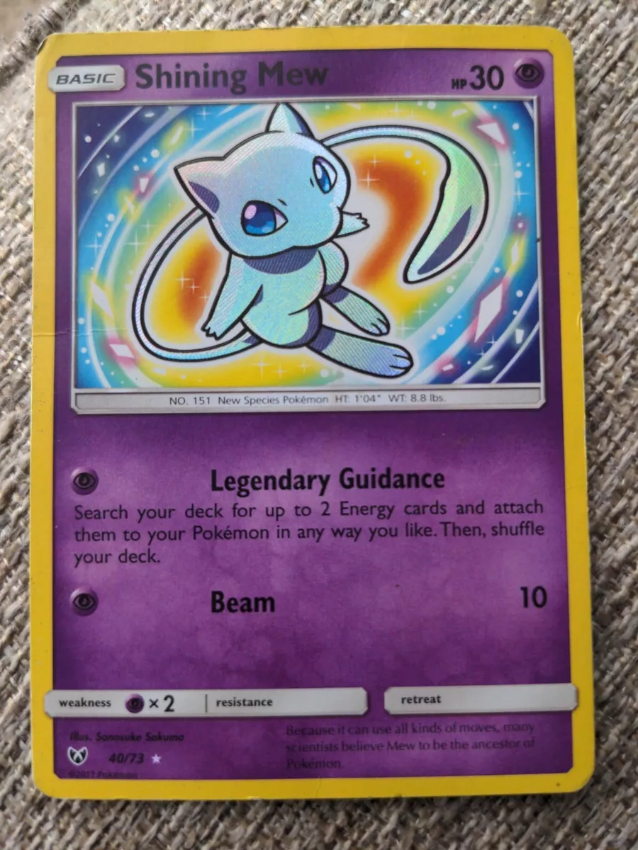 Shining Mew - Shining Legends - Pokemon