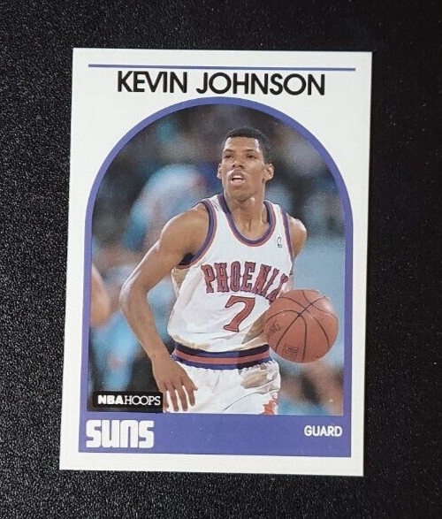 1989-90 Hoops Basketball Kevin Johnson #35 Phoenix Suns 89 NR MINT ROOKIE  RC