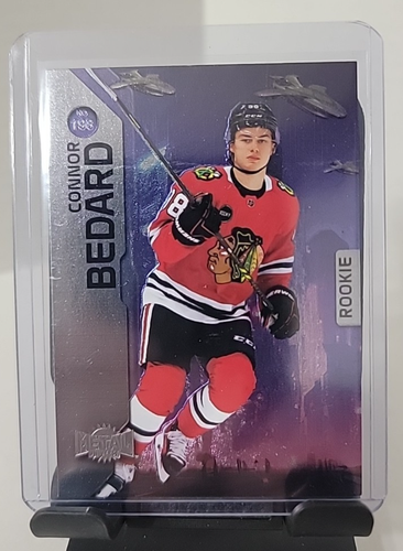 2023-24 Skybox Metal Universe Connor Bedard Rookie Energetic Explosions SP Lot - Picture 2 of 5