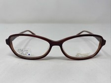 Safilo Emozioni Italy 4040 01PX 55-15-140 Burgundy Eyeglasses Frame KZ48