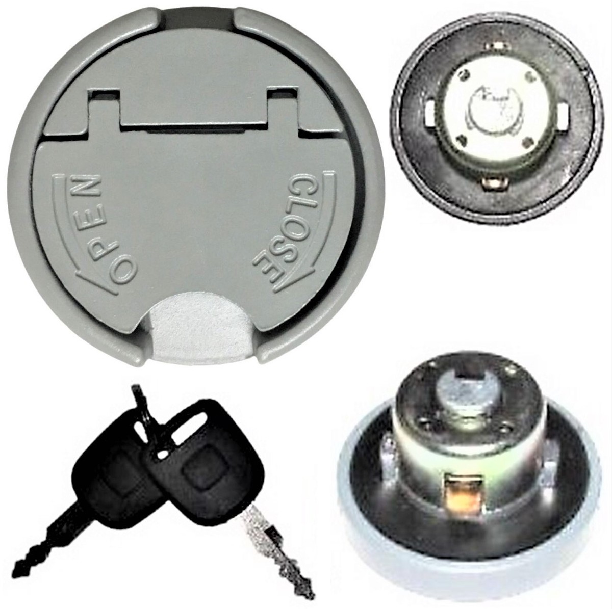 Wolf Lucky 50,RX50,GY6-50 Scooter Locking Gas Cap 30mm | eBay