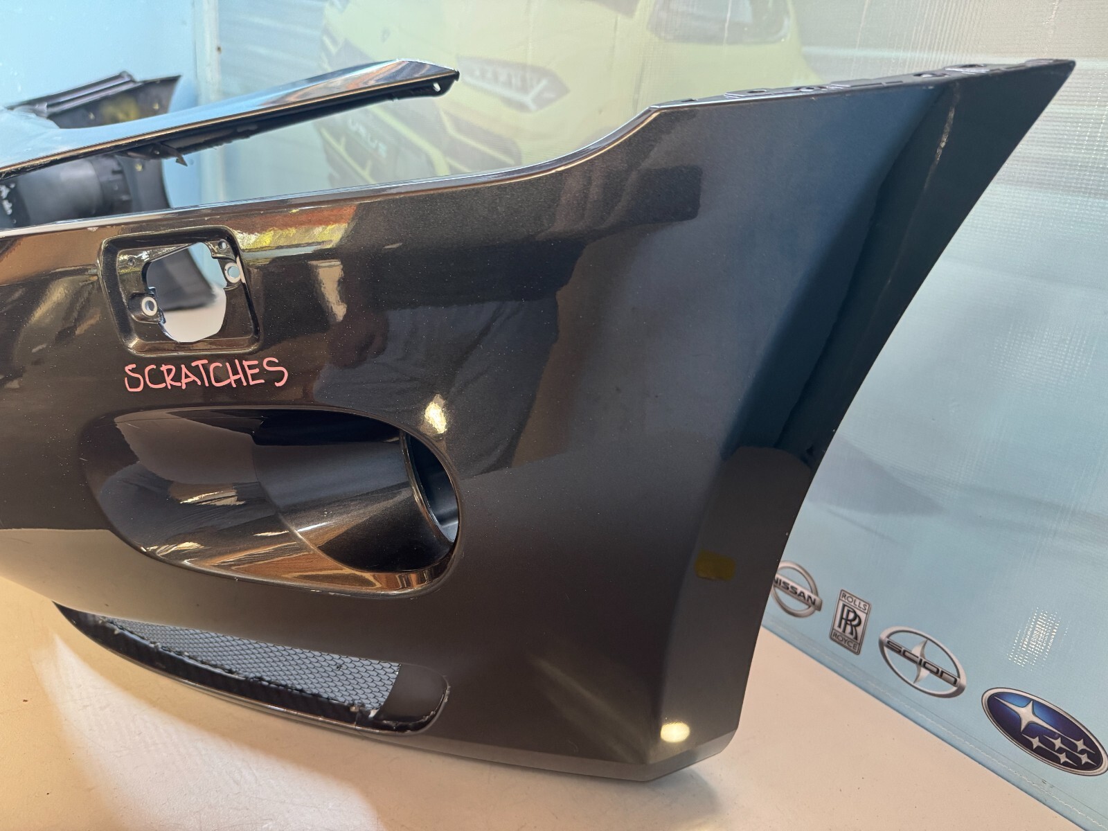 2008 2009 2010 2011 2012 MASERATI GRANTURISMO FRONT BUMPER COVER OEM USED