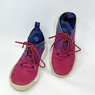 Adidas Mens Shoes Sneakers 7 Harden Ignite Vol 2 Red Basketball Sneaker Trainers