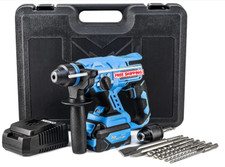 Cordless Rotary Hammer Drill, Includes 20-Vol...