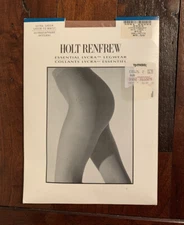 Holt Renfrew Taupe Small Petite Ultra Sheer Hoseiry Tights Lycra Legwear