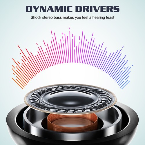 Auriculares internos con cable R2 con conector dinámico de 3,5 mm para llamadas y música - Imagen 21 de 46