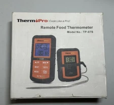 Therm Pro Remote Food BBQ Meat Thermometer -  Model TP-07S