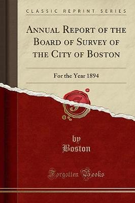 Annual Report of the Board of Survey of the City o