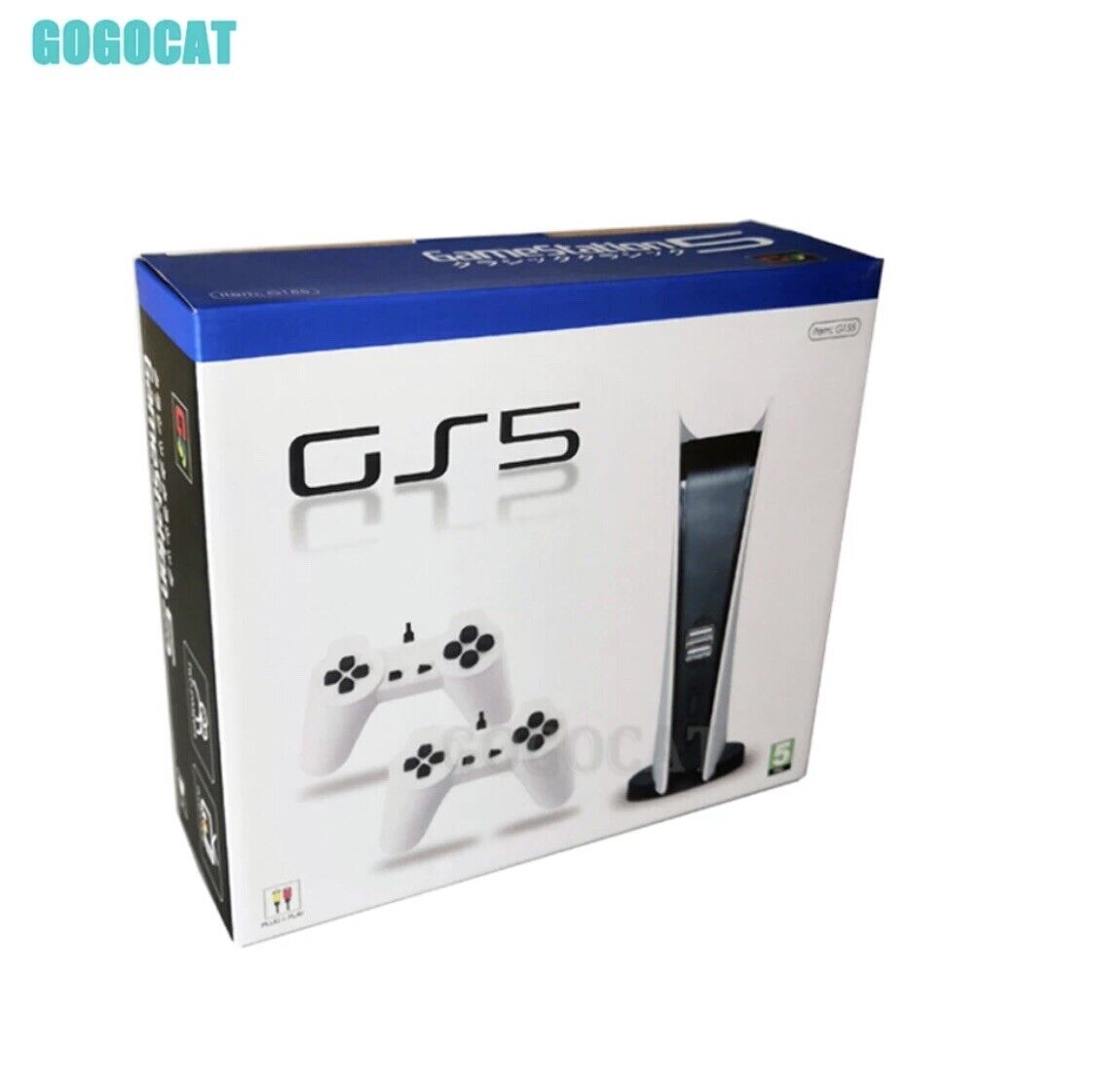 🎮 GS5 Game Console - 200 Retro Games (USB Wired Game Player)