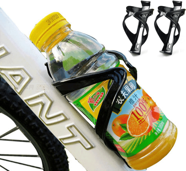 2X Bike Water Bottle Cage Holder Mount Bicycle Cycling Drink Cup Polycarbonate