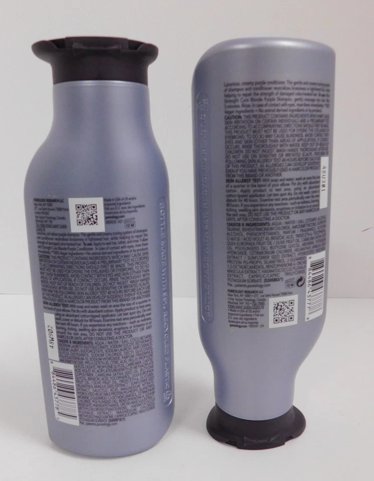 Pureology Strength Cure Blonde Purple Shampoo and Conditioner 9 oz Duo - Image 2 of 2