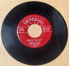 Rocking Bros. 1955 R&B INSTR. 45 Rock-It / Behind The Sun IMPERIAL VG+++/M- HEAR