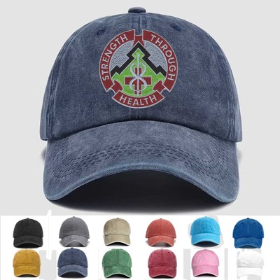 Custom Embroidered Hat 8th Medical Brigade, Veteran Cap, Trucker Hat, Gift Idea