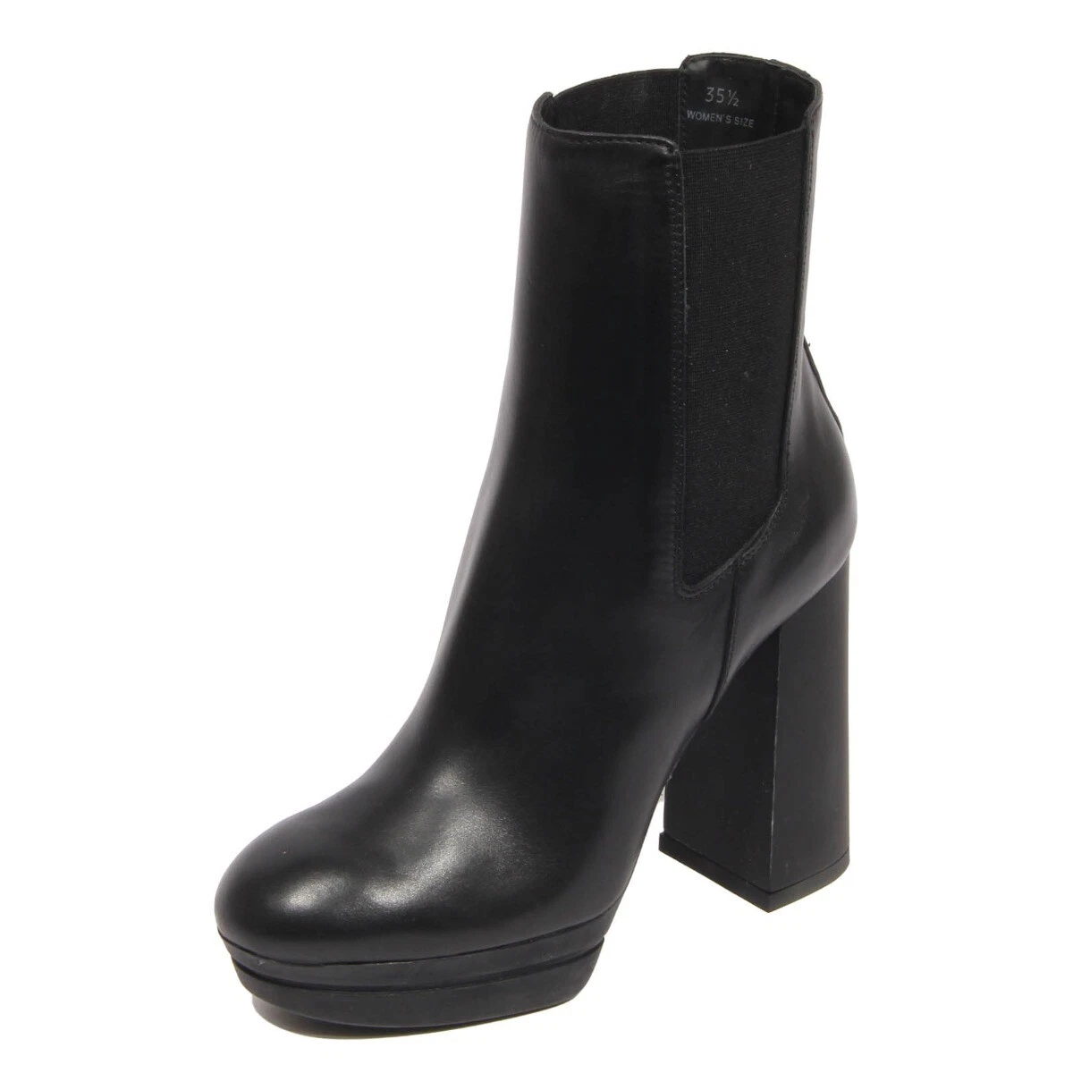H3860 tronchetto donna HOGAN H391 woman leather boots black eBay
