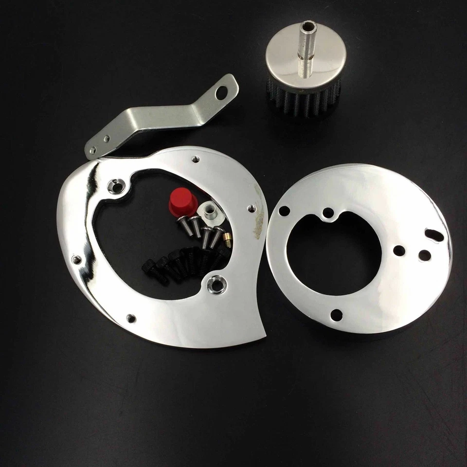 Spike воздухоочиститель набор впускной фильтр для Honda VTX1300 1986-2012 хром - Изображение 3 из 3