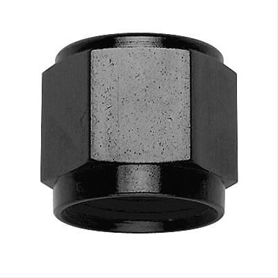 Fragola 481810-BL -10 AN Aluminum Tube Nut Hose Fitting Adapter Black