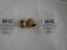 (2) ProFlo 3/4" MHT Garden Hose Brass Vacuum Breakers Anti Siphon Freeze PFXVB