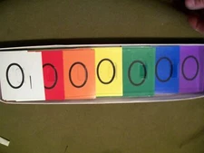 Essential Learning Products 7-Value Whole Numbers Place Value Strips Grades 3-6