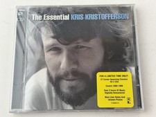 The Essential Kris Kristofferson 2-Disc CD Set 37 Tracks Brand New Sealed