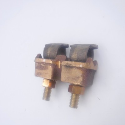 Burndy QQGFL34B1T6 BARTAP 2 Bolt Grounding Clamp 1/0 Sol to 500 KCMIL Copper