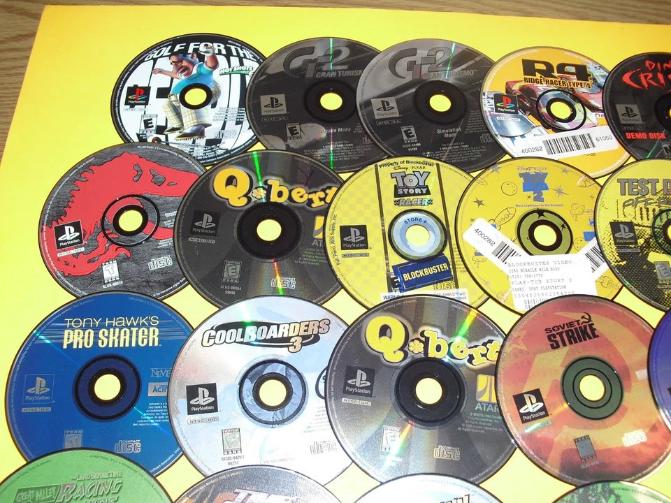 26 PS1 DISC ONLY lot Untested! Twisted Metal 4 Metal Gear Solid Ehrgeiz YuGiOh - Image 2 of 4