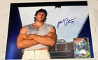 MARK BAVARO NY GIANTS NFL SIGNED & INSCRIBED “#89”11x14 Plus Rookie card! AUTO