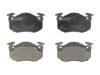 Hinterachse ABE C2C002ABE Bremsbelagsatz, Scheibenbremse FüR CitroËN,Peugeot,Ren