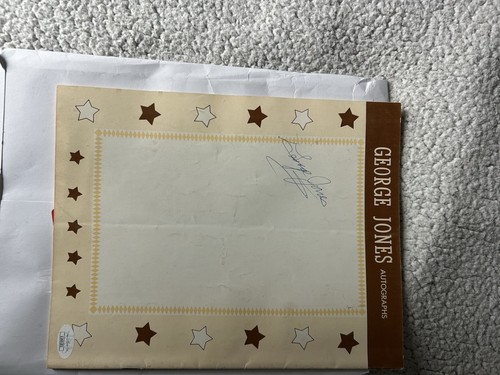 George Jones Signed Folio Of Hits Scrapbook Program JSA COA - Picture 3 of 11