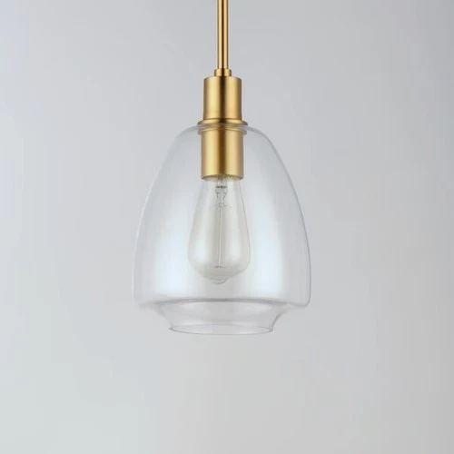 MAXIM LIGHTING 11112CLSBR Babylon 1-Light Pendant - Picture 2 of 4