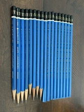 Vintage Staedtler Mars Lumograph 100 & 2886 Pencils Germany