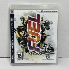 PS3 Fuel (Sony PlayStation 3, 2009) Complete w/ Manual CIB - Tested - Working