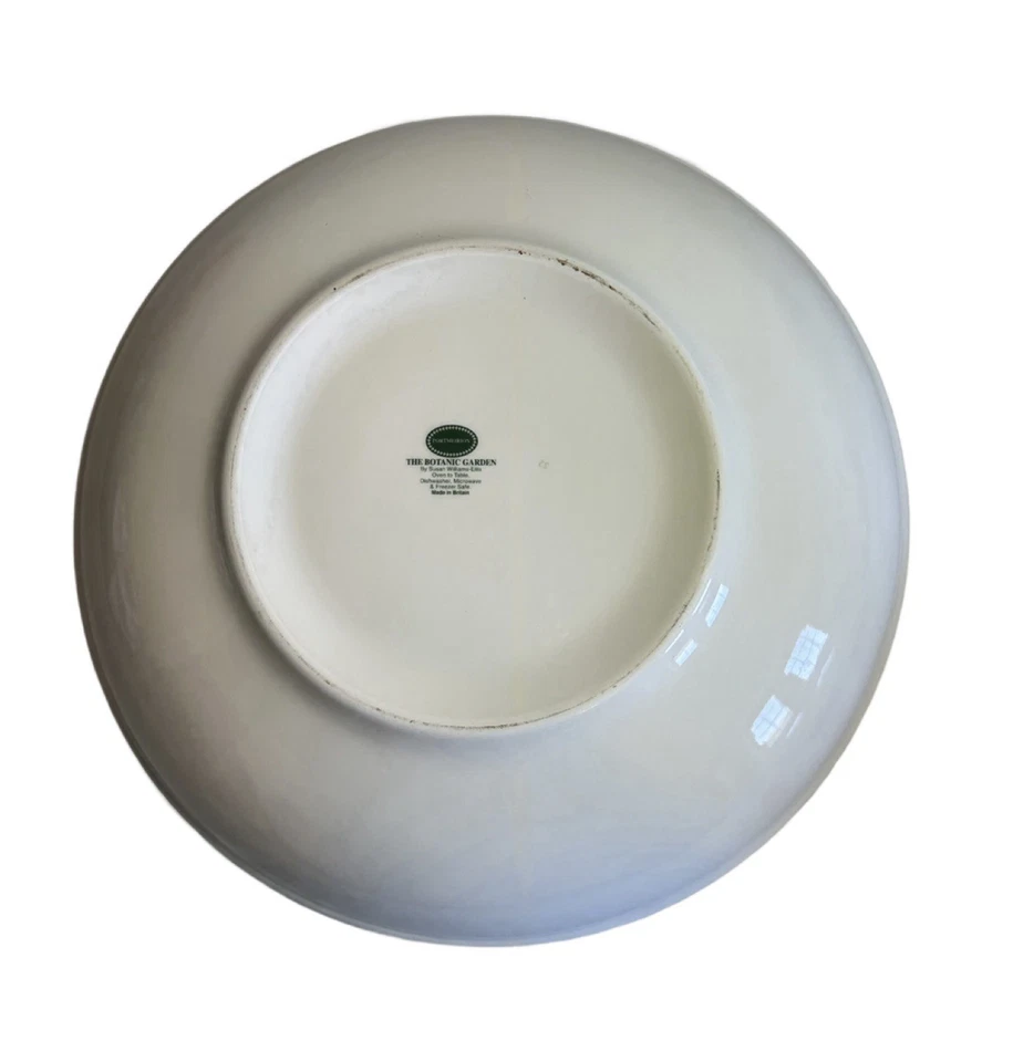 Portmeirion Botanic Garden 13 polegadas tigela de macarrão/frutas baixas (lilás) porcelana nova - Imagem 2 de 3