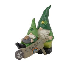 St. Patricks  s Day Decorations Resin Gnome Collectible Figurines St-Patricks ...