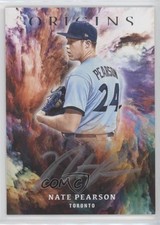 2021 Panini Chronicles Origins Signatures Silver Ink Nate Pearson Auto uk2
