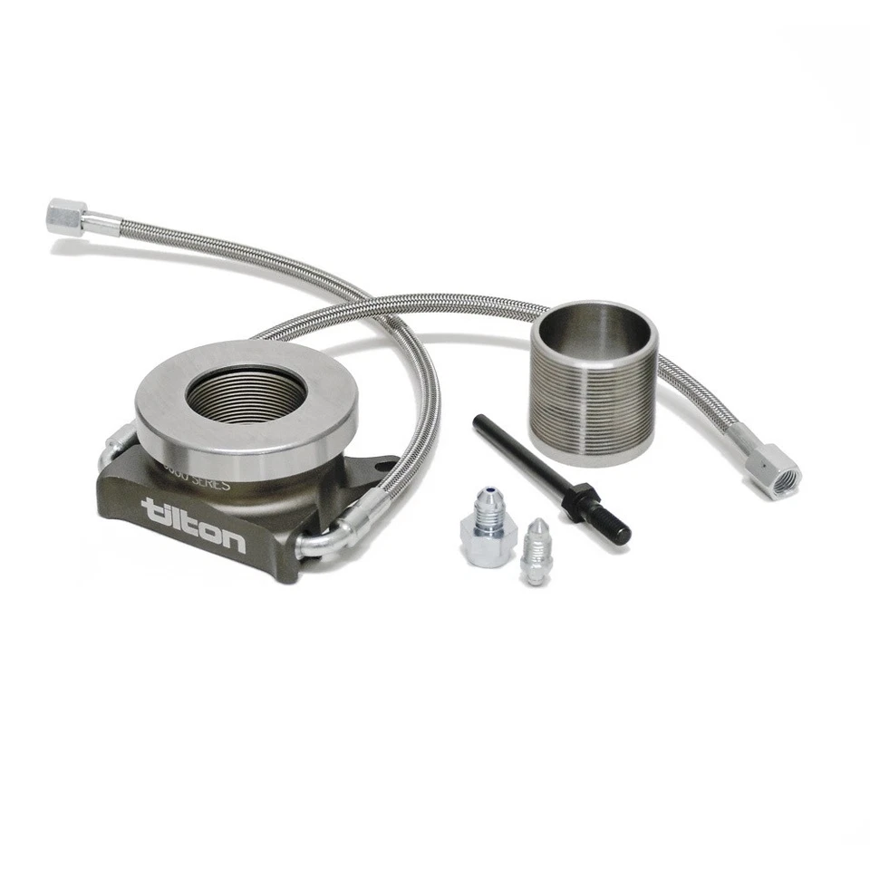 Tilton 60-6104, One Gris Aluminio Hid. Cojinete T/O para Ford T5/T56 ajustable Plano Foto 2 de 4