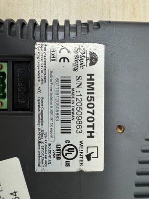 Maple Systems Weintek HMI5070TH Operator Touch Interface Panel  7'' HMI  Display