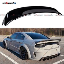 For 2015-2023 Dodge Charger Redeye Style Gloss Black Highkick Trunk Spoiler Wing For 2015-2023 Dodge Charger Redeye Style Gloss Black Highkick Trunk Spoiler Wing