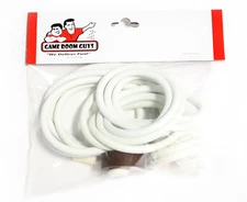 Gottlieb 4 Belles Pinball Machine Replacement Repair Rubber Ring Kit White