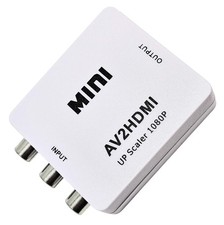 Retro Game AV RCA to HDMI Converter Adapter New Ver 2  1080P Composite CVBS