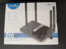 Cudy AC1200 LT500 1000 Mbps 4 Port 867 Mbps Wired Router - WR2100