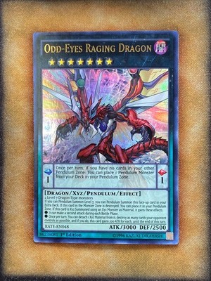 yugioh odd eyes raging dragon deck Yugioh Odd-Eyes Raging Dragon RATE-EN048 Ultra Rare 1st Ed NM