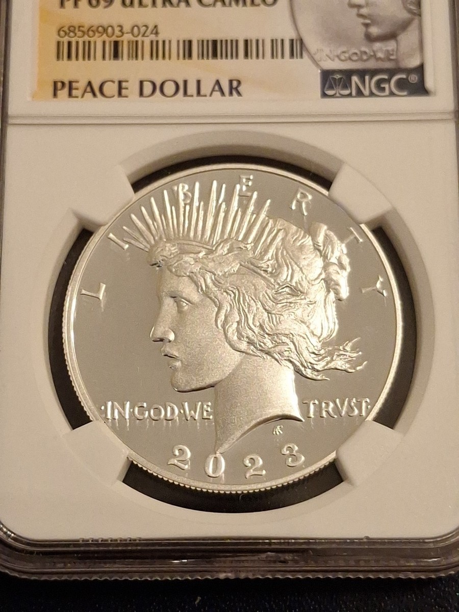 2023 S $1 Peace Silver Dollar Proof NGC PF69 Early Releases