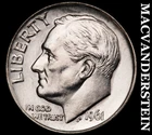 1961 Roosevelt Dime- Silver- Choice Gem Brilliant Uncirculated Luster #i9010