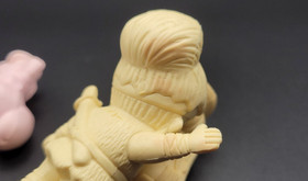 RARE Legend of Kage Keshi Rubber Figure Set Takahashi Famicom Japan