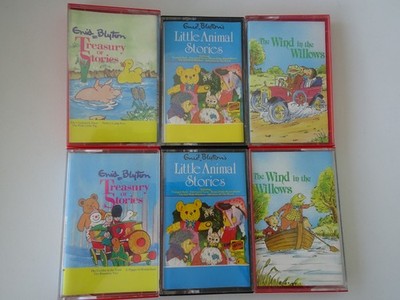 Enid Blyton & Wind In The Willows Audio Cassette Tape Bundle x6