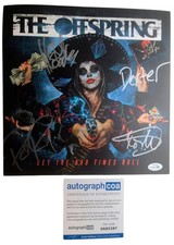 The Offspring Let The Bad Times Roll Signed Album ACOA
