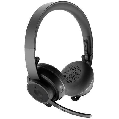Logitech Zone Wireless Computer On Ear Headset Funk, Bluetooth  Stereo Schwarz