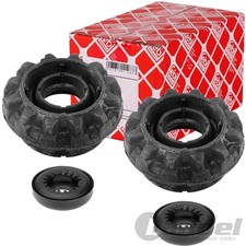 2 FEBI FEDERBEINLAGER DOMLAGER VORNE VORDERACHSE für SEAT AROSA VW LUPO POLO 6N