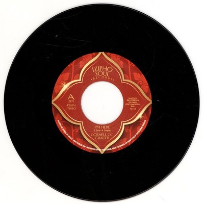 Cornell Cc Carter - I'm Here / The Moment (Vinyl 7'' - 2021 - UK - Original)